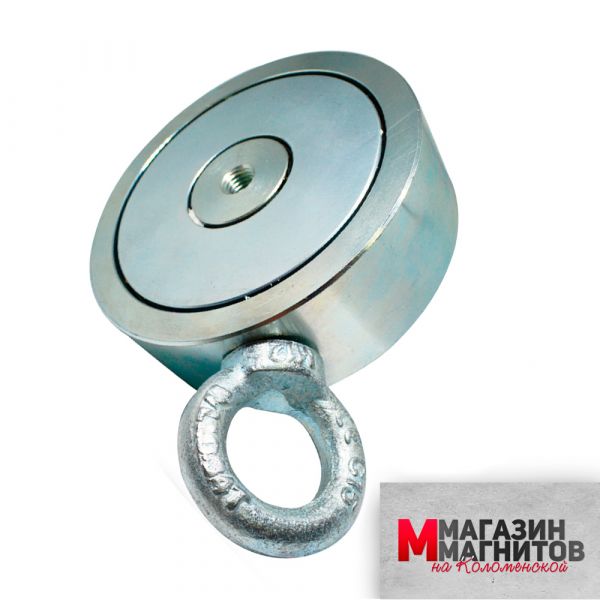 Поисковый магнит двухсторонний F600х2 (600 кг.)